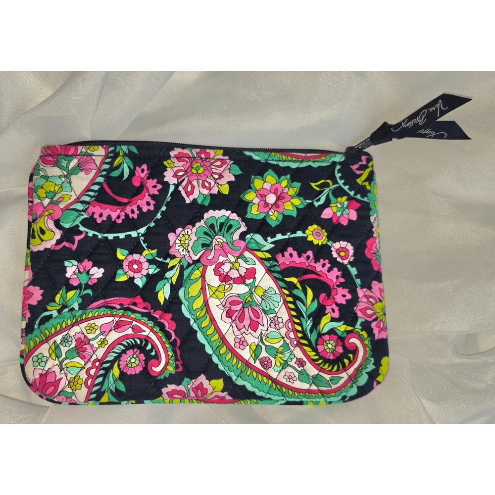 Vera Bradley Petal Paisley Villager Tote Bag and Pouch Set 14557-154 NWT - Picture 11 of 15